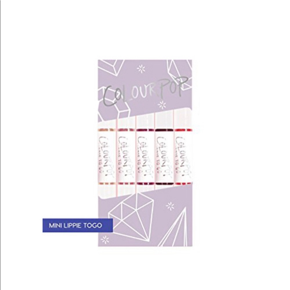 Colourpop too hot to trot mini liner lipstick set